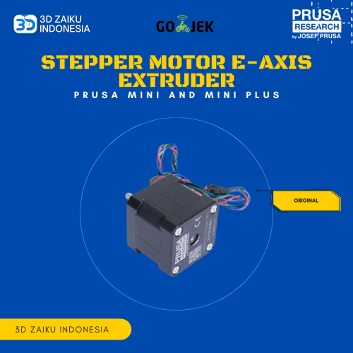 Original Prusa Stepper Motor E-Axis Extruder for Prusa Mini and Mini Plus Original Prusa Stepper Motor E-Axis Extruder for Prusa Mini and Mini Plus